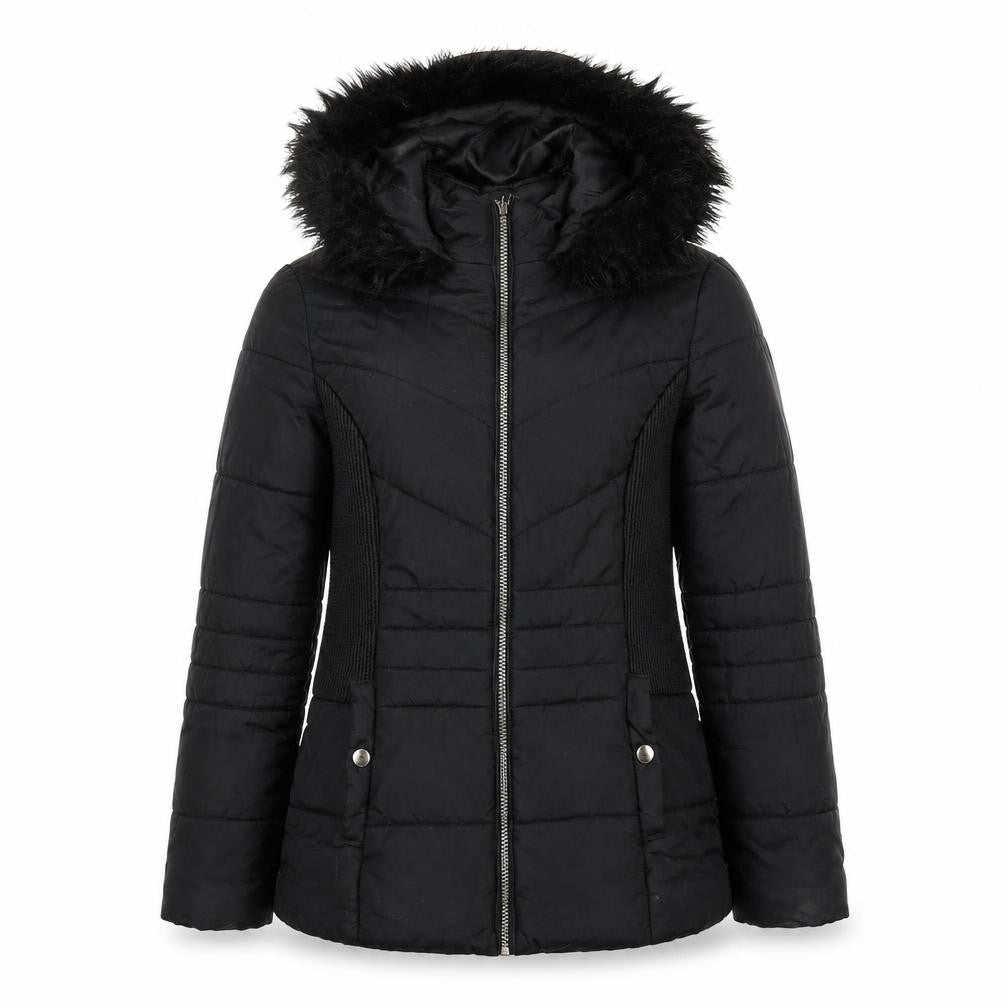Womens UK Size 10 Very Black Puffer Jacket