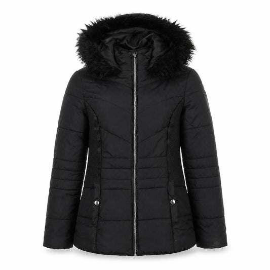 Womens UK Size 10 Very Black Puffer Jacket