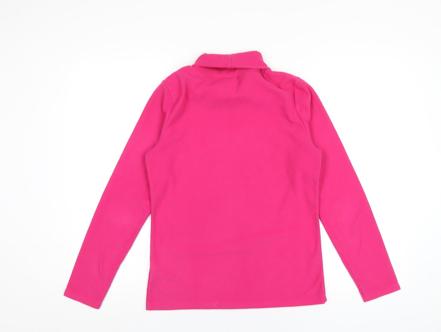 Bossini Womens Pink Polyester Pullover Sweatshirt Size M Pullover
