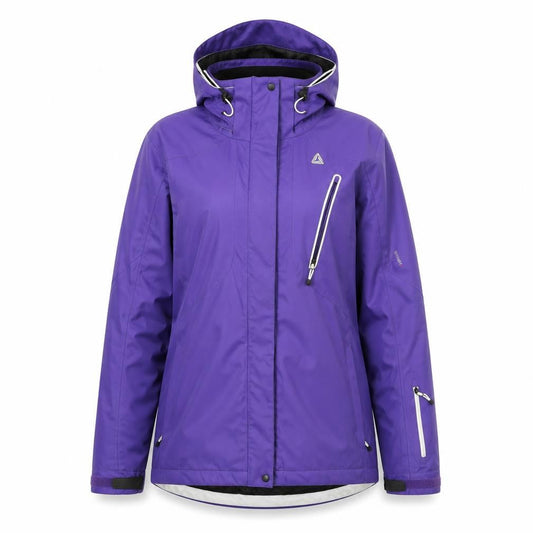 Summit Womens Purple Rain Coat Coat Size 12 Zip