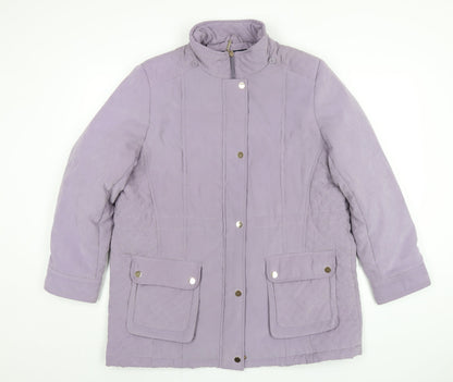 Womens UK Size 18 EWM Purple Jacket