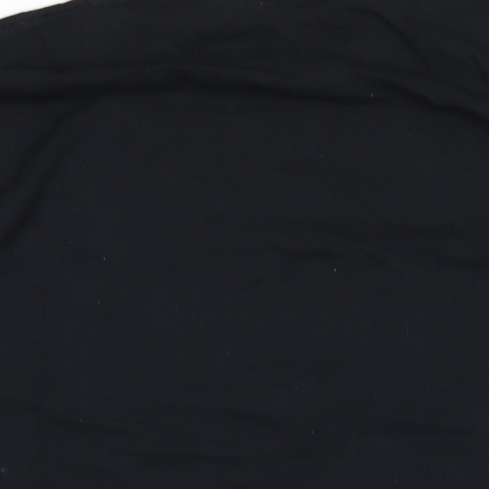 Vintage Supply Womens Black Cotton Basic T-Shirt Size L Round Neck - Vincent Van Gogh