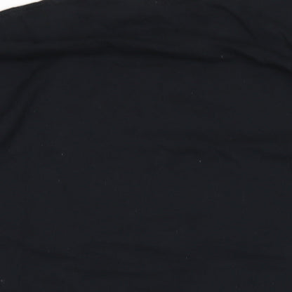 Vintage Supply Womens Black Cotton Basic T-Shirt Size L Round Neck - Vincent Van Gogh