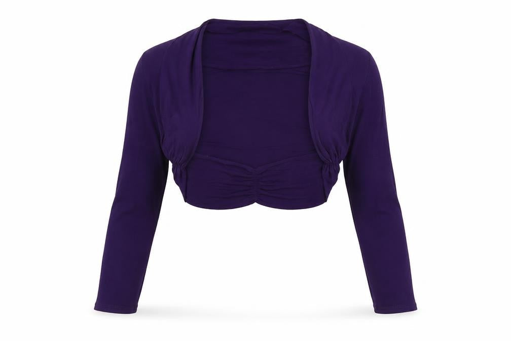 Womens UK Size M Wallis Purple Shrug Jumper
