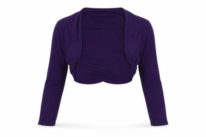 Womens UK Size M Wallis Purple Shrug Jumper