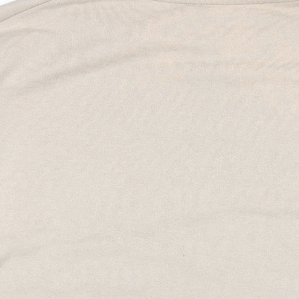 Vincent Van Gogh Mens Beige Polyester Pullover Sweatshirt Size XL - Vincent Van Gogh Irises, 1890