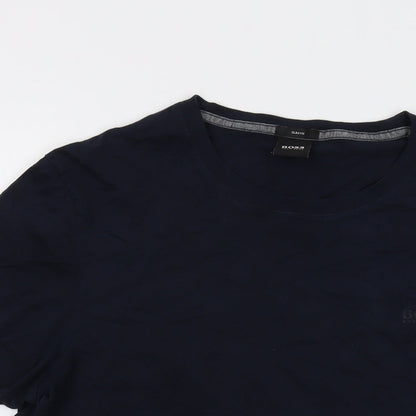 Mens UK Size L Boss Blue  T-Shirt