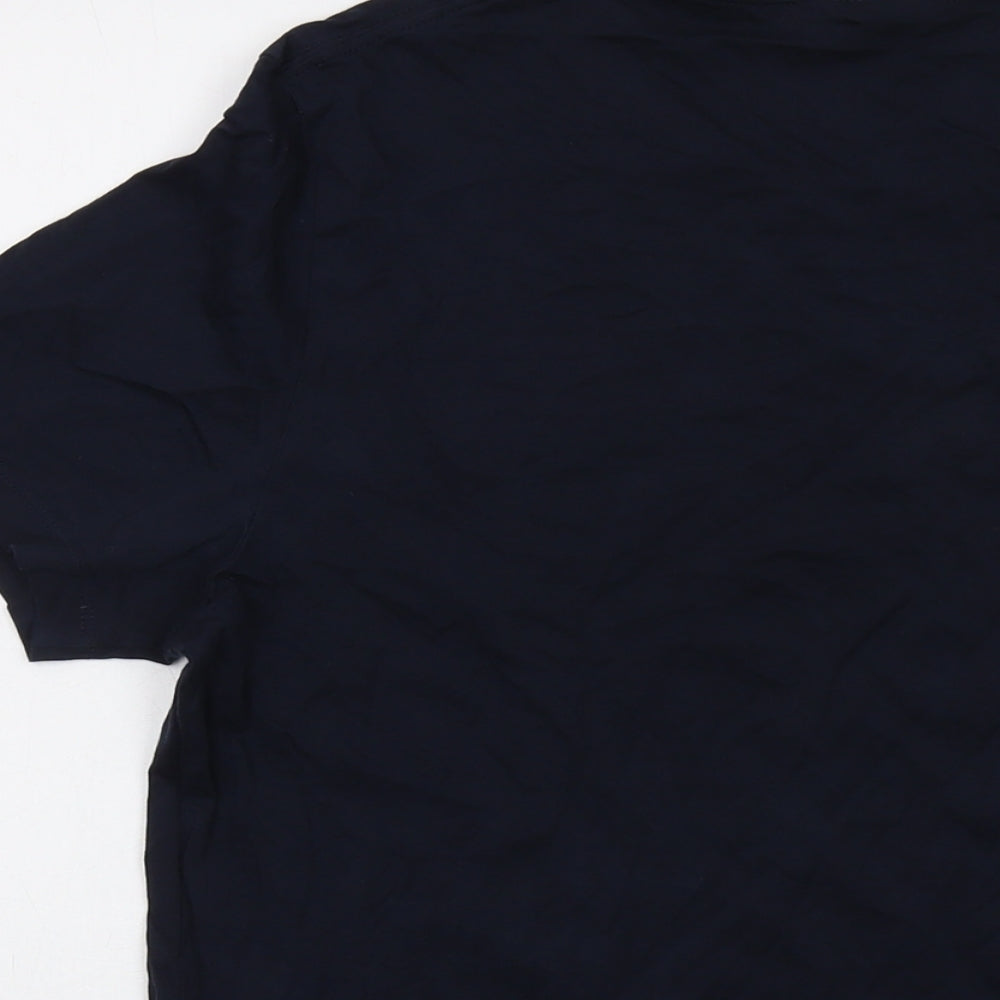 Mens UK Size L Boss Blue  T-Shirt