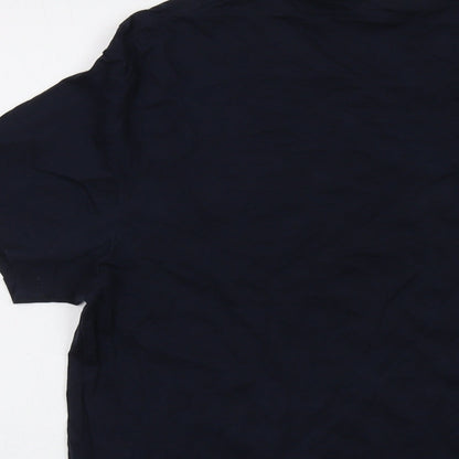 Mens UK Size L Boss Blue  T-Shirt