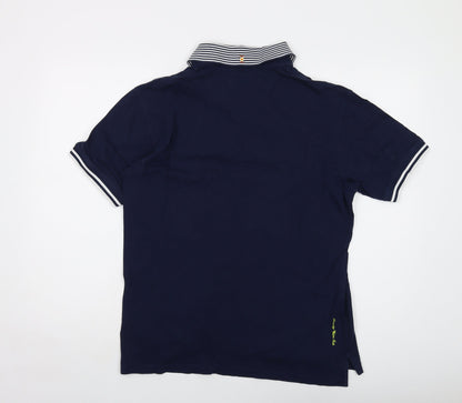 Mens UK Size L Robert Graham Cotton Polo Shirt