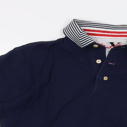 Mens UK Size L Robert Graham Cotton Polo Shirt