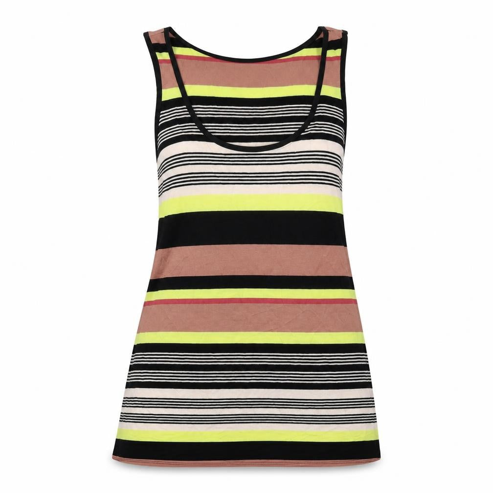 Womens UK Size S Oasis Multicoloured Basic Tank