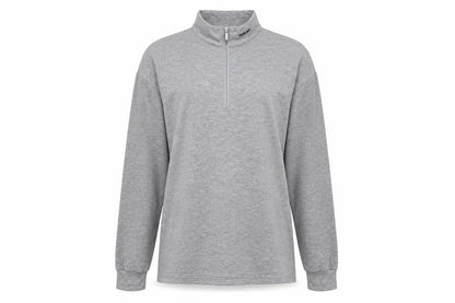 Rohan Womens Grey Polyester Pullover Sweatshirt Size S Zip