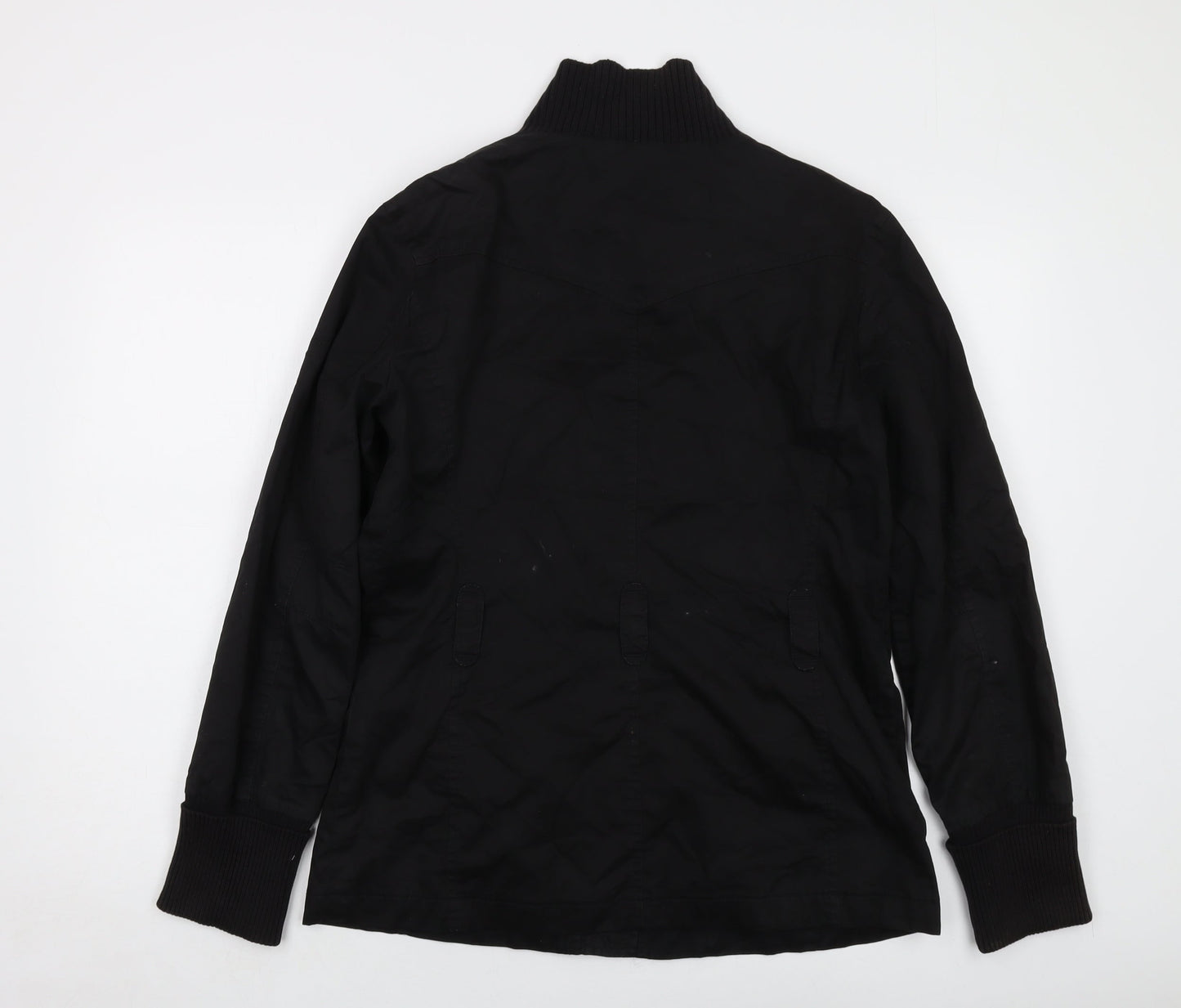 Esprit Womens Black Jacket Size 14 Zip