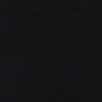 Lee Cooper Mens Black Cotton T-Shirt Size L Crew Neck