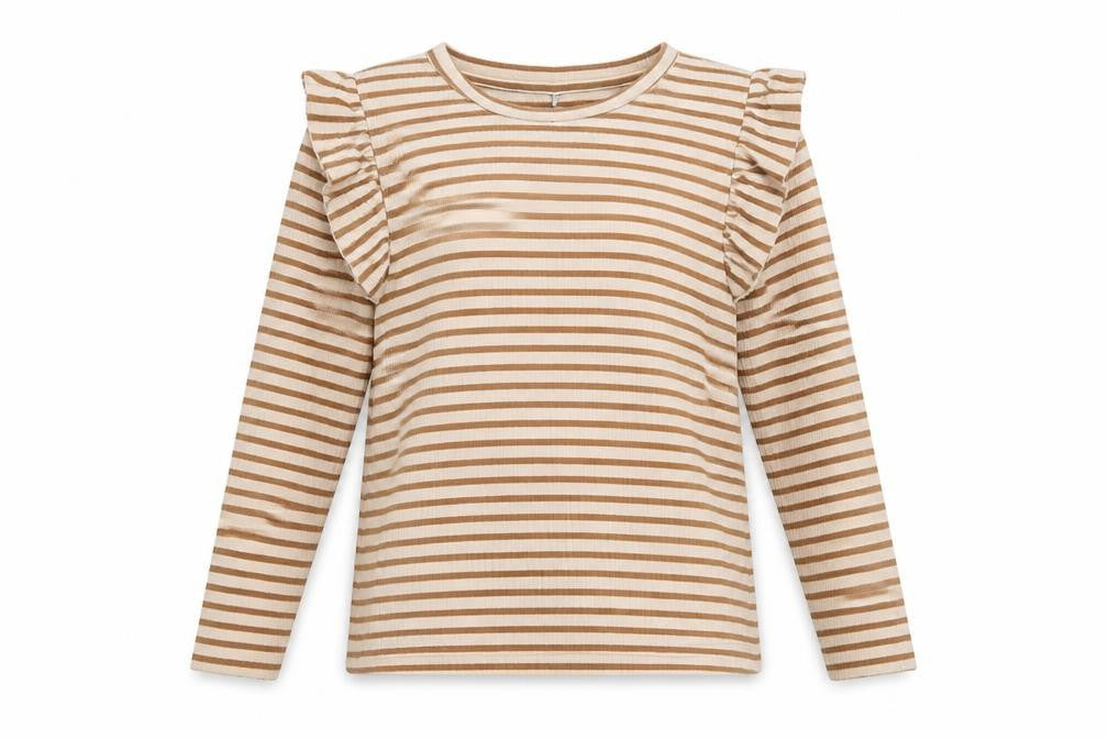 Womens UK Size L JDY Beige Basic Blouse