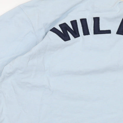 Jack Wills Mens Blue Cotton Polo Size XL Collared Button