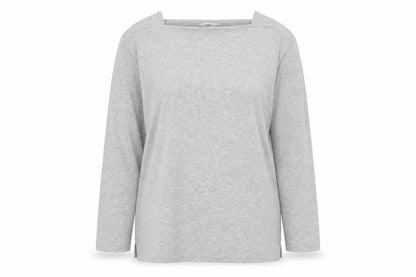 Womens UK Size 20 Cotton Traders Grey Basic T-Shirt