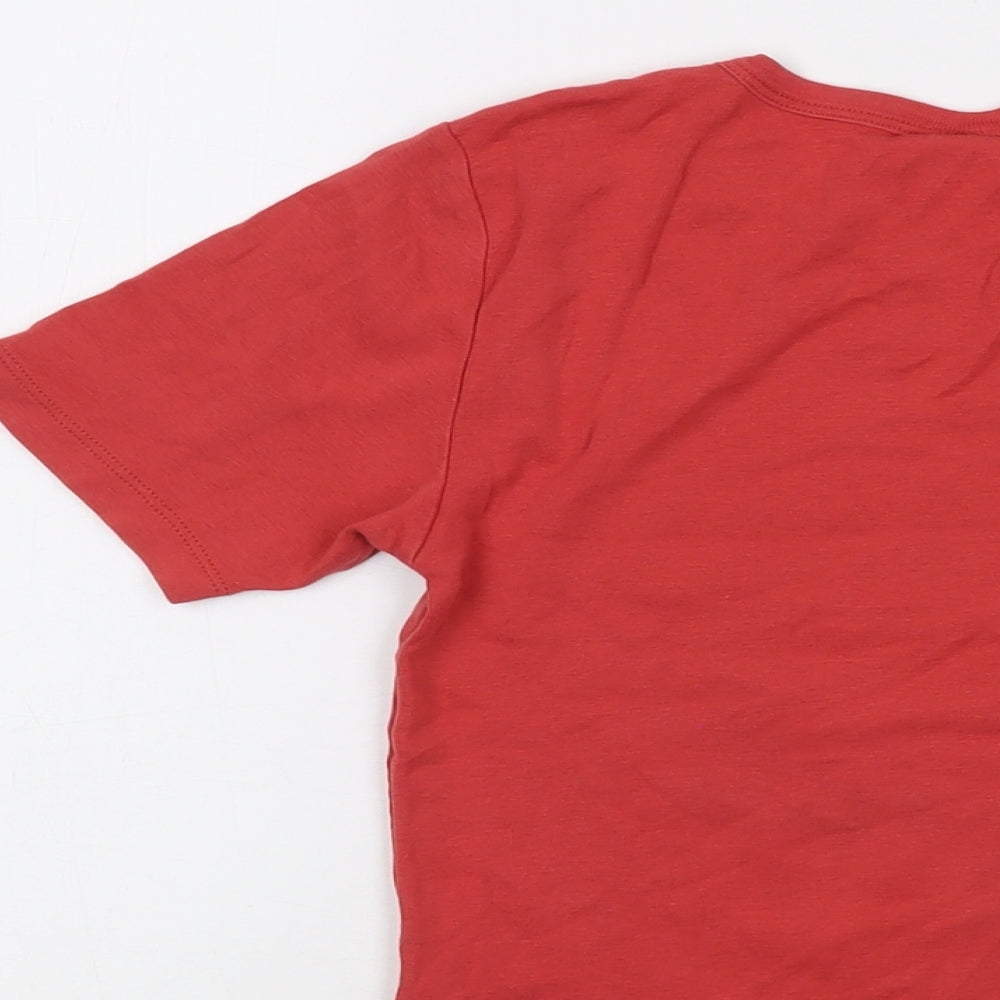 Womens UK Size M Urban Outfitters Orange Cropped T-Shirt