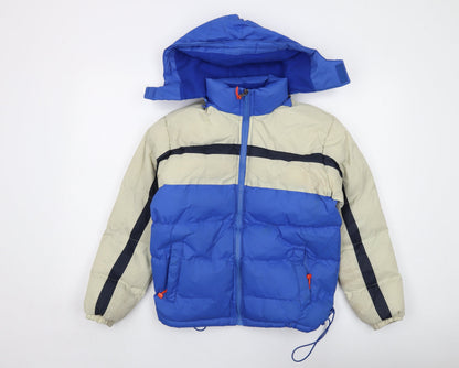 Haywire Womens Blue Jacket Size 12 Zip