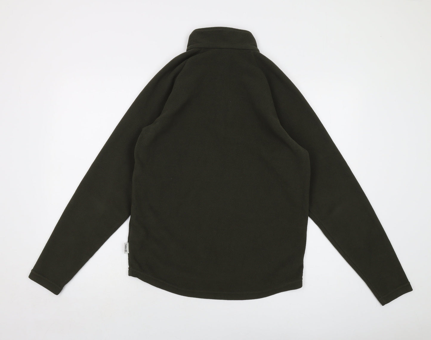 Mens UK Size S Oxylane Green Pullover Hoodie