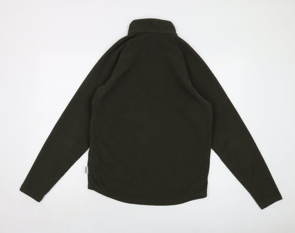 Mens UK Size S Oxylane Green Pullover Hoodie
