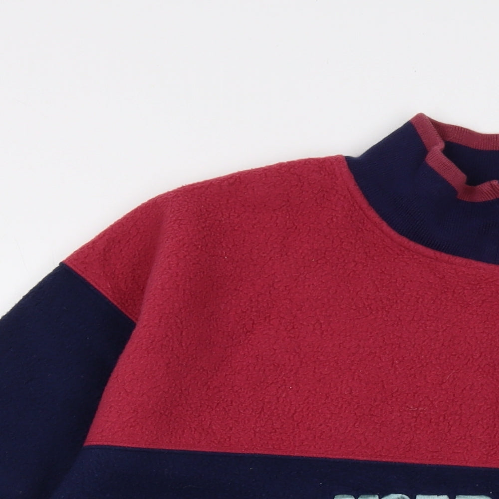 Used Co Mens Blue Polyester Pullover Sweatshirt Size XL - Vintage