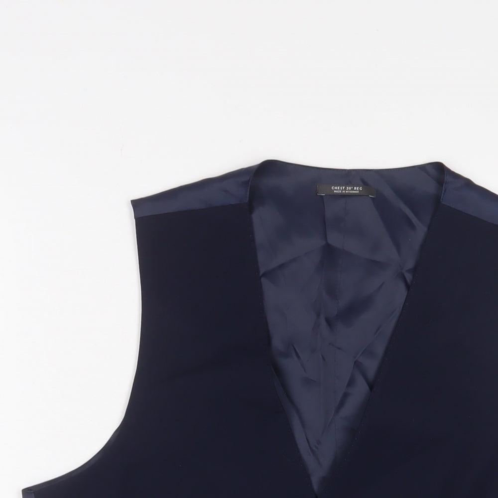Mens UK Size 38 Marks and Spencer Regular Blue Suit Jacket