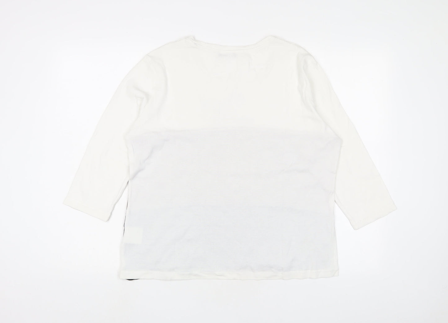 Womens UK Size XL Oscar B. Multicoloured Basic T-Shirt