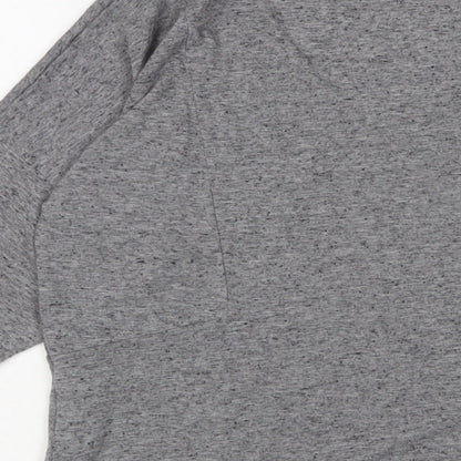 Womens UK Size S Oasis Grey Basic T-Shirt