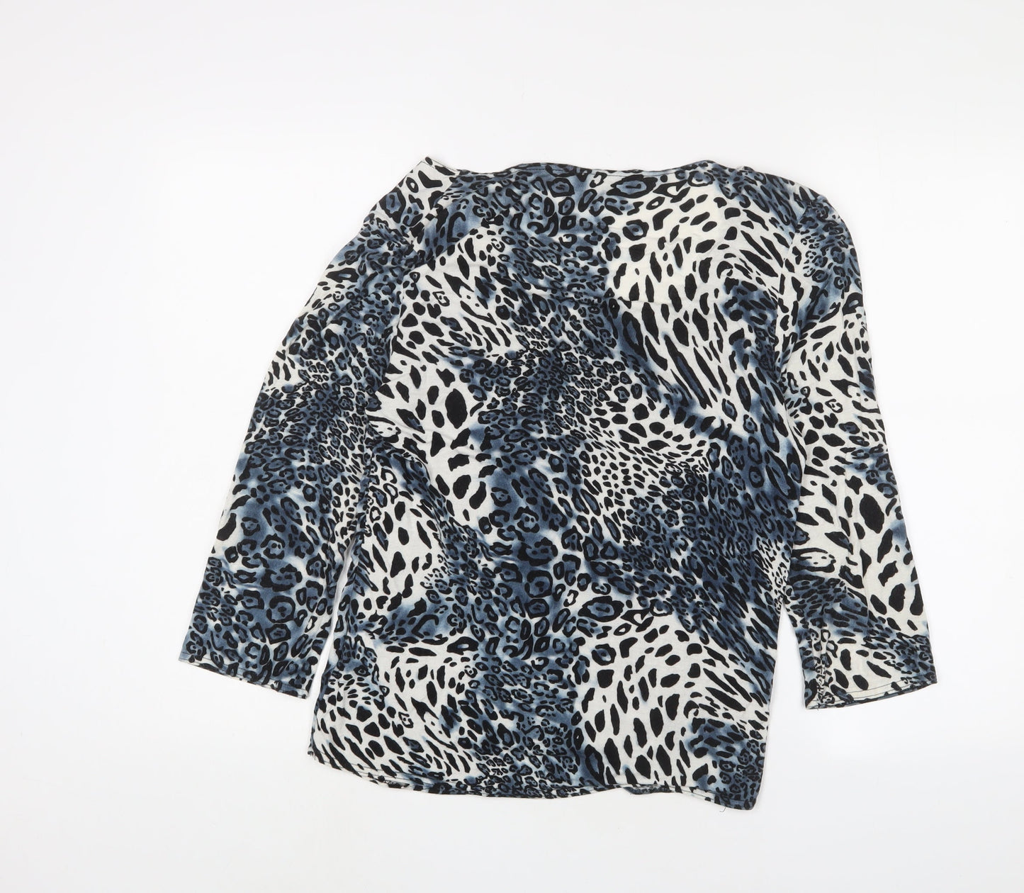 Womens UK Size M Joella Di Marco Blue Basic Blouse