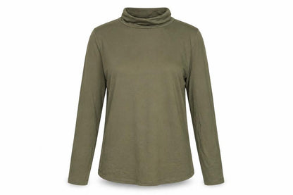 Womens UK Size 10 ASOS Green Basic T-Shirt