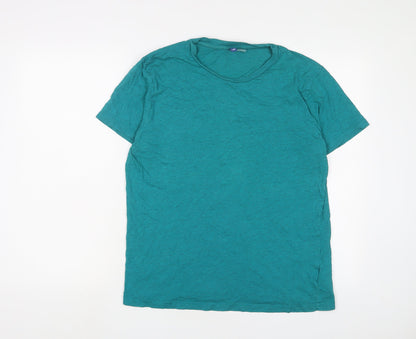 Mens UK Size M H&M Blue  T-Shirt