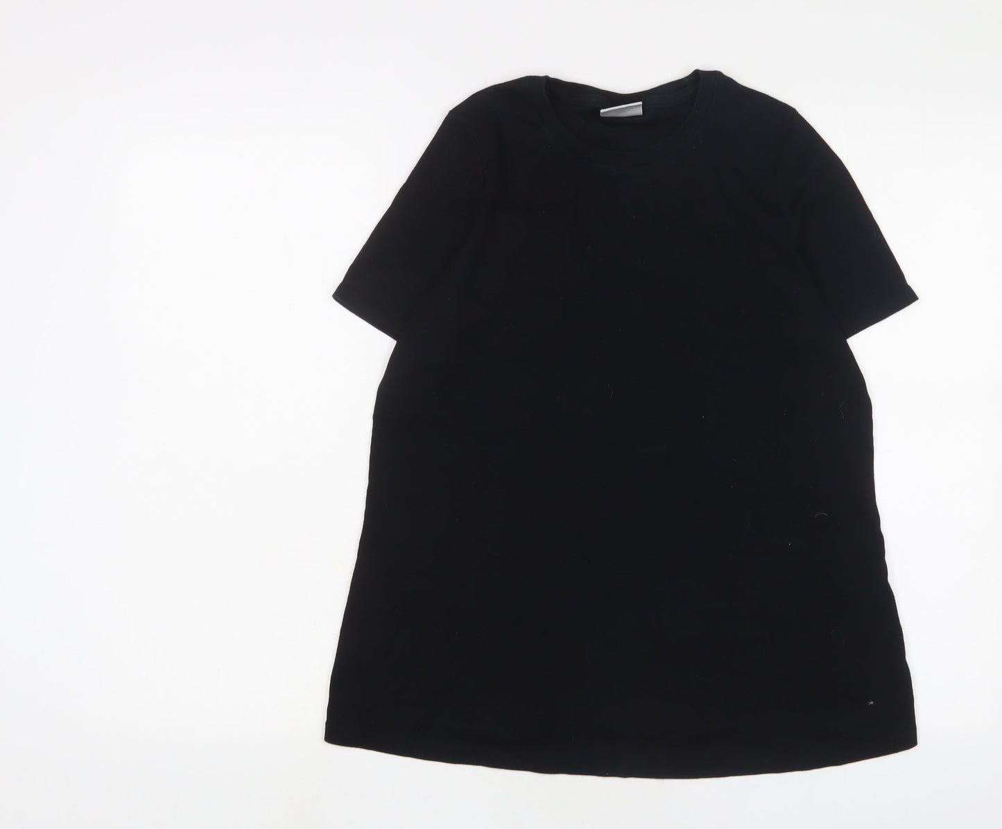 Womens UK Size 10 NEXT Black Basic T-Shirt