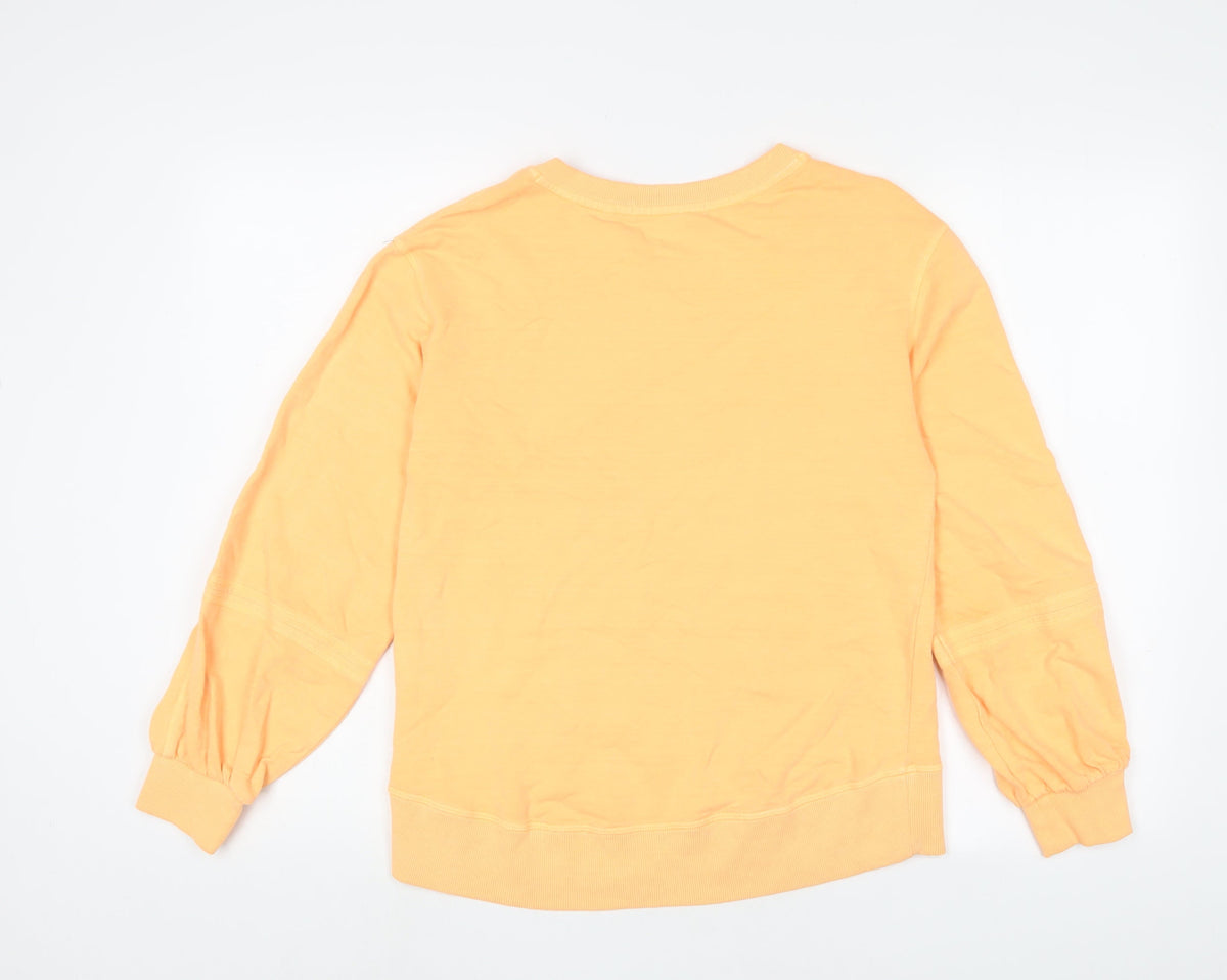 N.82 Womens Orange Cotton Pullover Sweatshirt Size XS Pullover