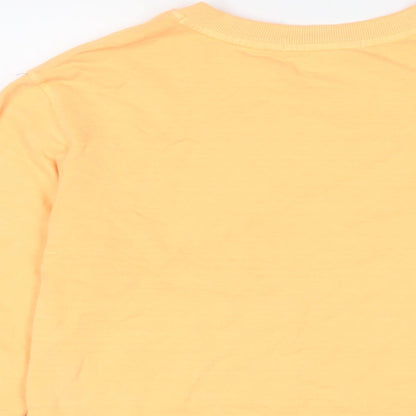 N.82 Womens Orange Cotton Pullover Sweatshirt Size XS Pullover