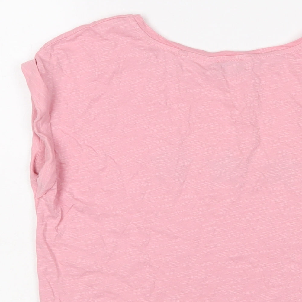 Womens UK Size 10 NEXT Pink Basic T-Shirt