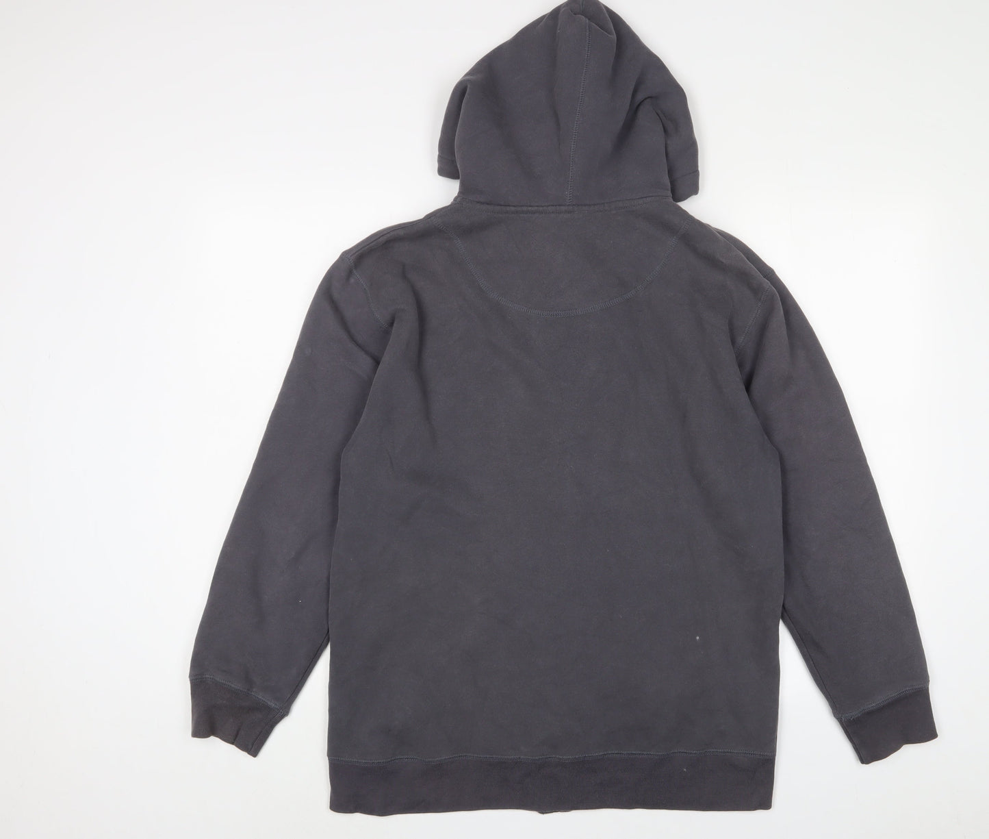 Mens UK Size M NEXT Grey Full Zip Hoodie