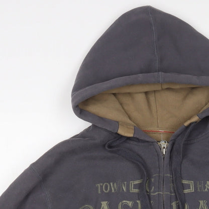 Mens UK Size M NEXT Grey Full Zip Hoodie