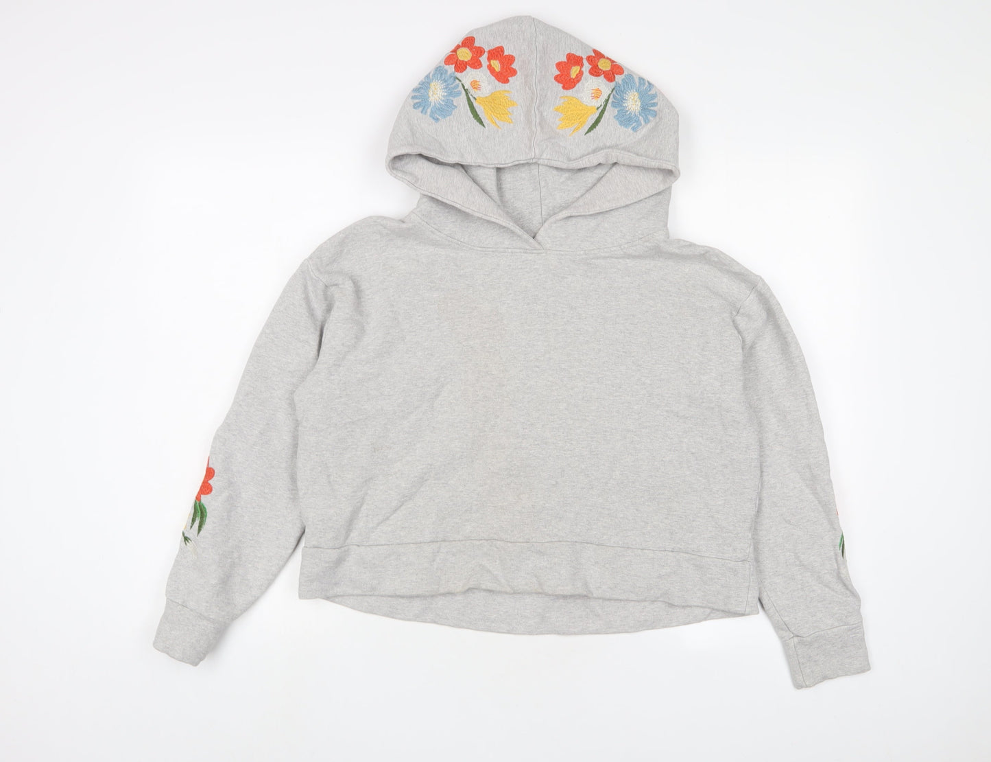 Womens UK Size 8 NEXT Grey Pullover Hoodie