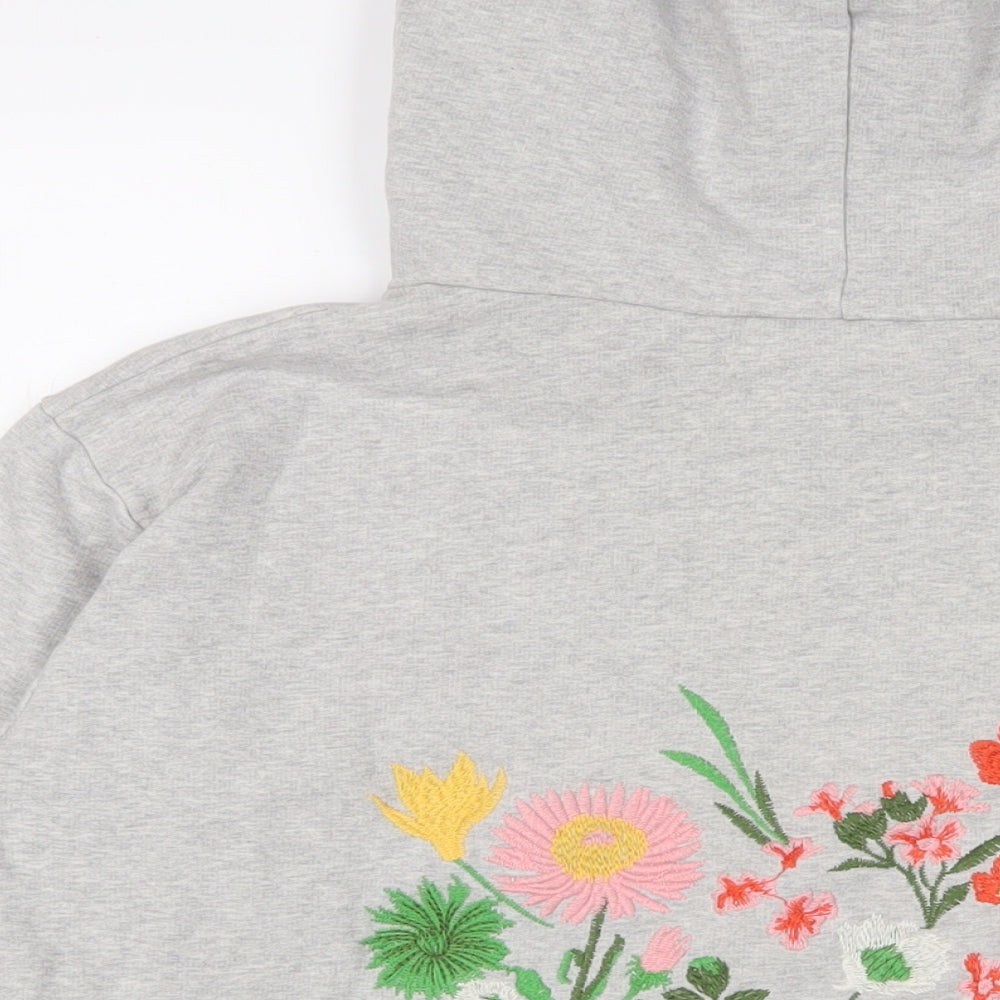 Womens UK Size 8 NEXT Grey Pullover Hoodie
