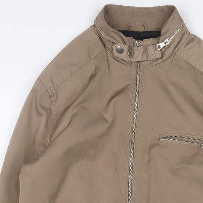 Mens UK Size M River Island Beige Jacket