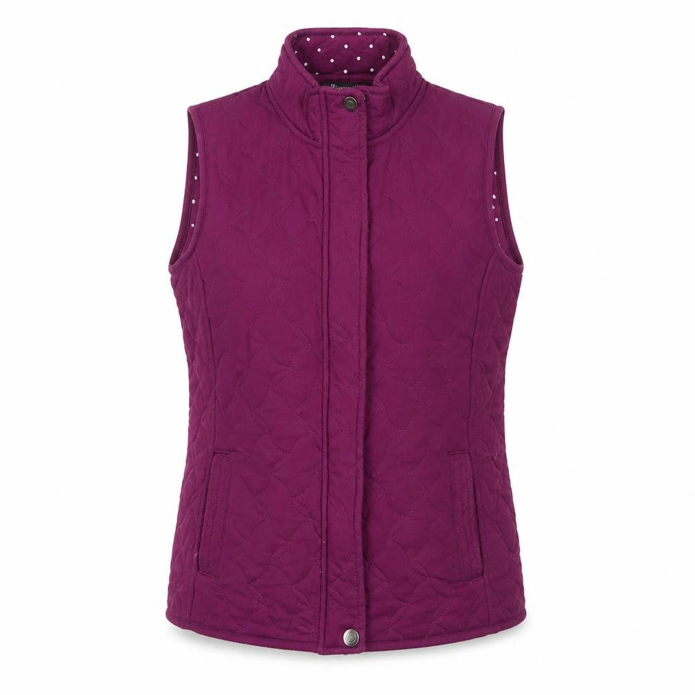 Womens UK Size 14 Bonmarché Purple Gilet