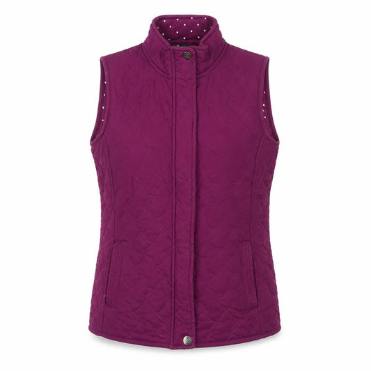 Womens UK Size 14 Bonmarché Purple Gilet
