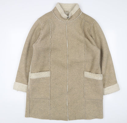 Womens UK Size 16 Marks and Spencer Beige Jacket