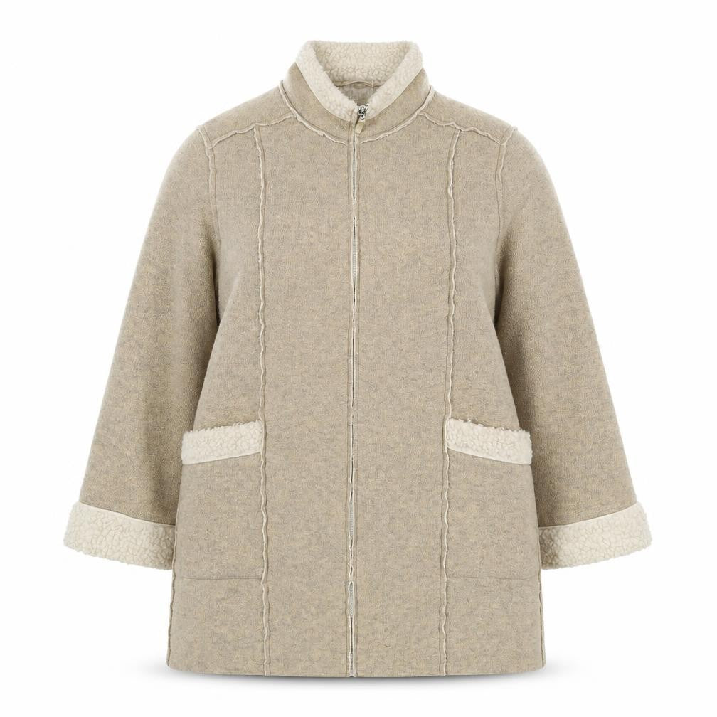 Womens UK Size 16 Marks and Spencer Beige Jacket