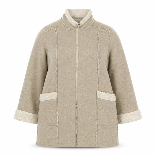 Womens UK Size 16 Marks and Spencer Beige Jacket