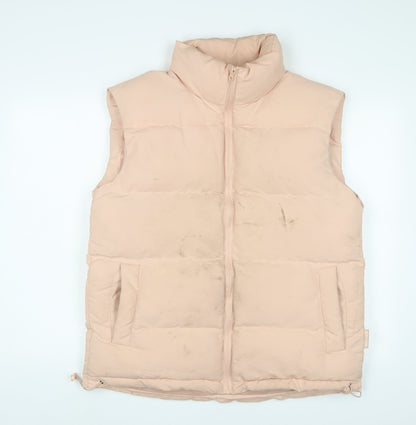 Womens UK Size 10 Missguided Pink Gilet