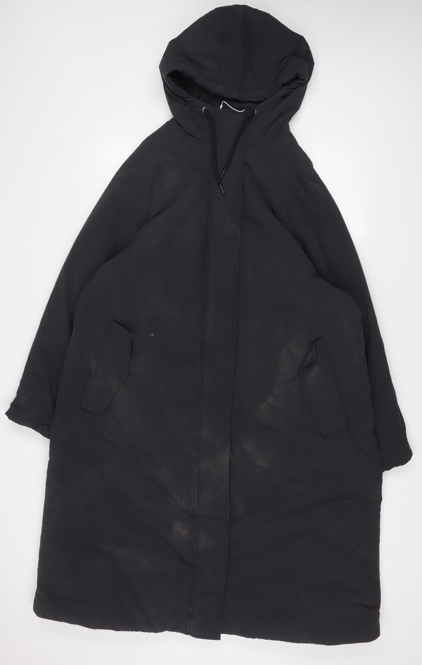 Mens UK Size L Marks and Spencer Grey Quilted Coat