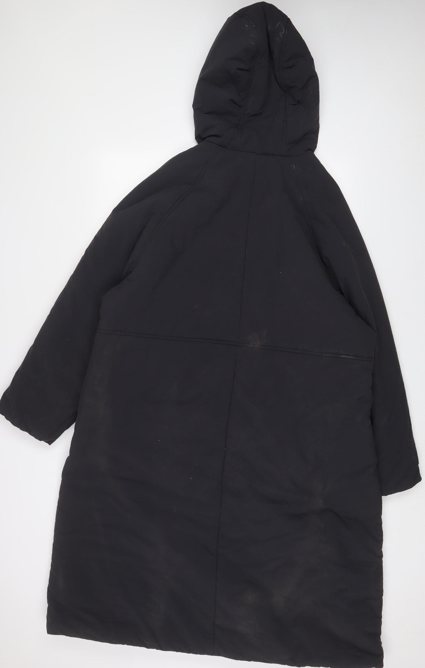 Mens UK Size L Marks and Spencer Grey Quilted Coat